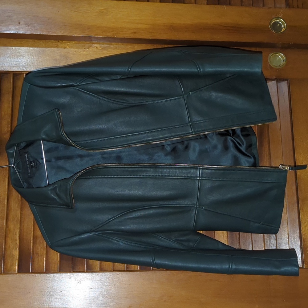 Lamb leather jacket